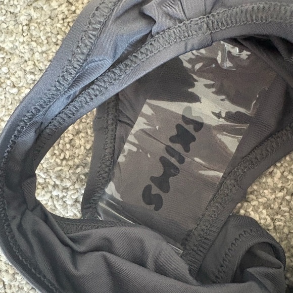 NWT Skims Cut Out Monokini in Gunmetal Grey Size Large - Picture 3 of 5